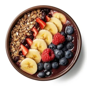 Mix Fruit Berry Salad Smoothies