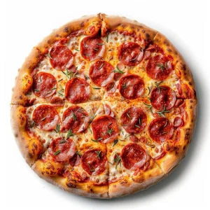 Smoky BBQ Chicken Brick Oven Pizza – 13-inch, Smoked Chicken, Red Onions, BBQ Sauce