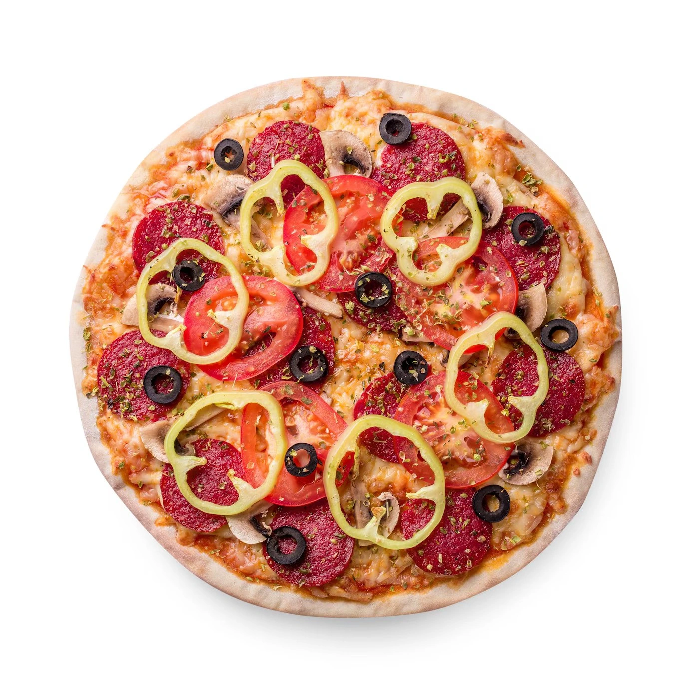 Brazilian Pizza with Mushroom and Pepperonithumbnail 